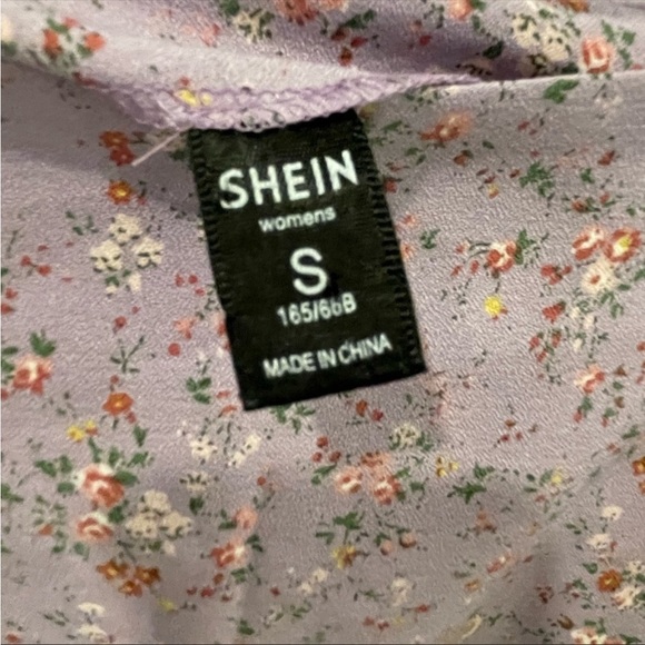 Lavender & Floral Print Skirt - Picture 7 of 7